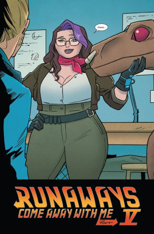 RUNAWAYS #36RAINBOW ROWELL (W) • ANDRES GENOLET (A)Cover by KRIS ANKA“Come Away With Me” Part 5!THER