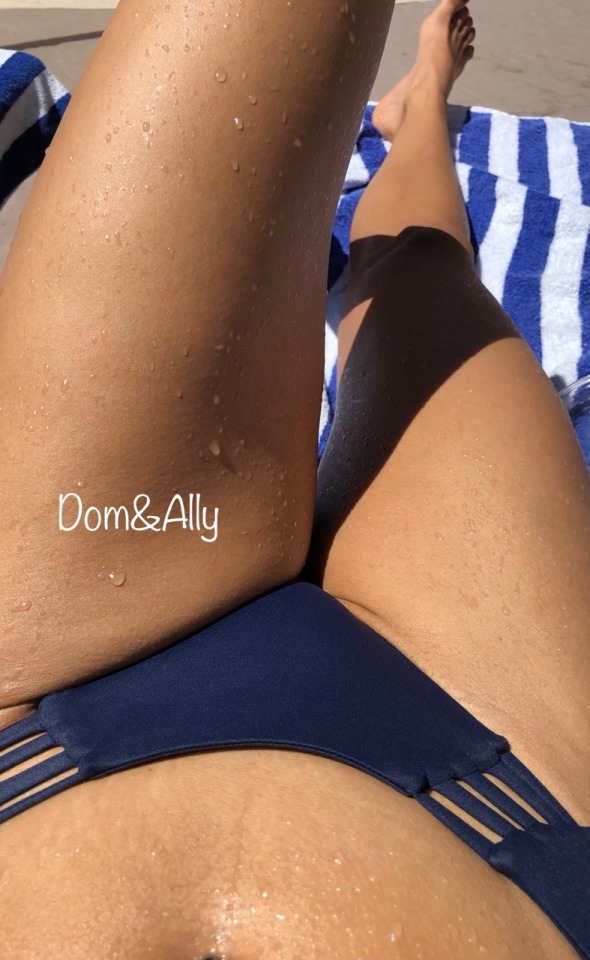 domallyviews:My girl 😍💋~Dom 