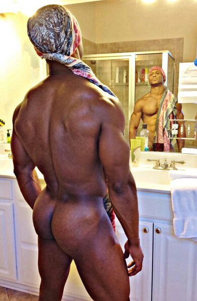bigred8722:  dominicanblackboy:  Sexy gorgeous muscle ass hunk underwear model Kai
