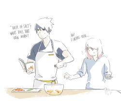 theislandsasdust:  wherein sasuke-kun tries