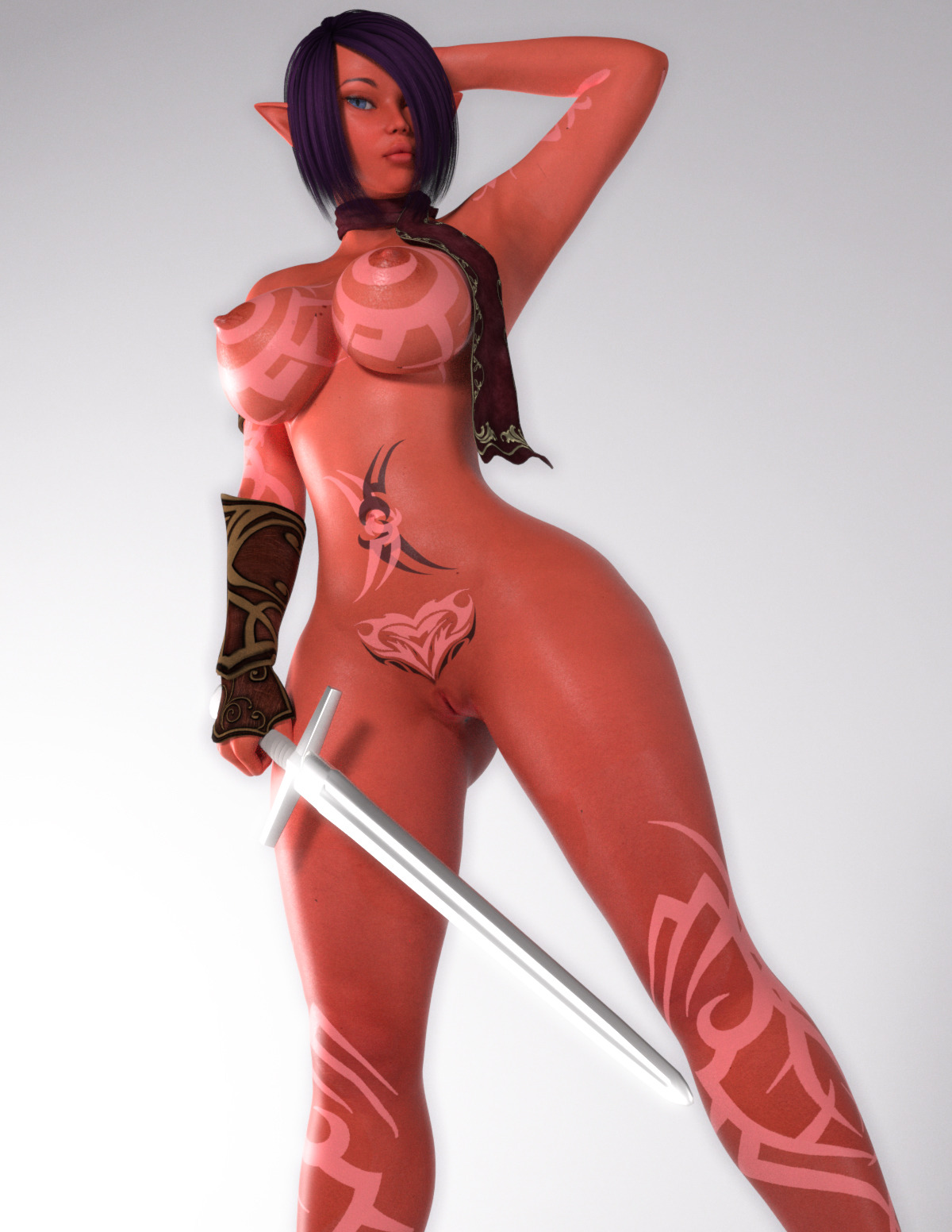 evolluision:  something i did in my free time in between learning how to use Zbrush.
