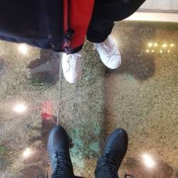 Under our feet @beeejet  (at Seawalk Restaurant)