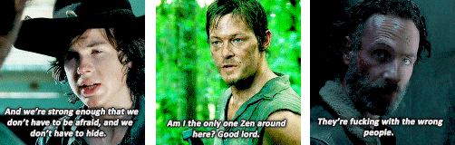 dalehorvaths-deactivated2014121:  the walking dead + my favourite quotes 