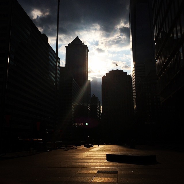 coljn:  Sunset down JFK