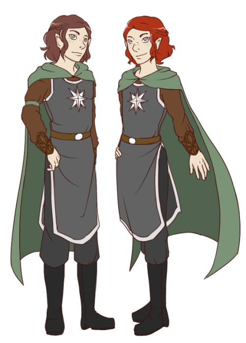 freakxwannaxbe:The sons of Feanor (+Feanor himself)Colored version of [x]; this time with 100% more 