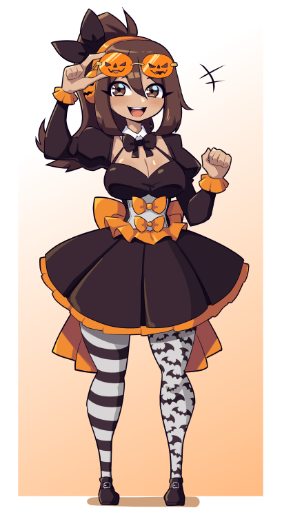 j5daigada:  not late for halloween    commission
