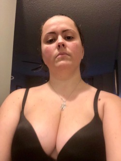 hornymb1981:  For once my tits are covered up.