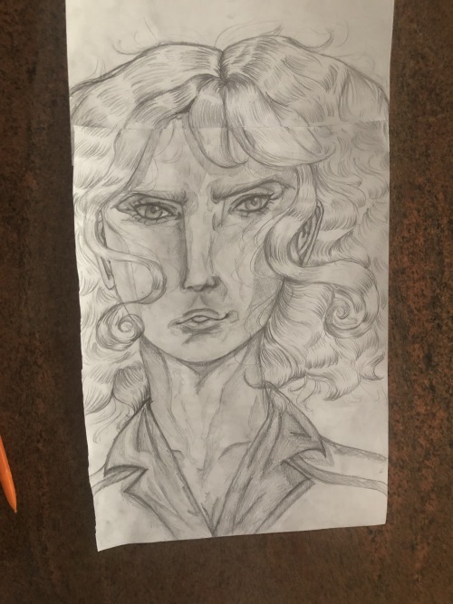 Got Bored And Sketched @elmushterris Luna. Might Redo Later.