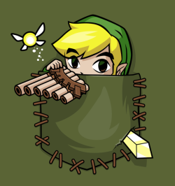harebrained:  &ldquo;Pocket Link&rdquo; by Harebrained. Get the shirt!