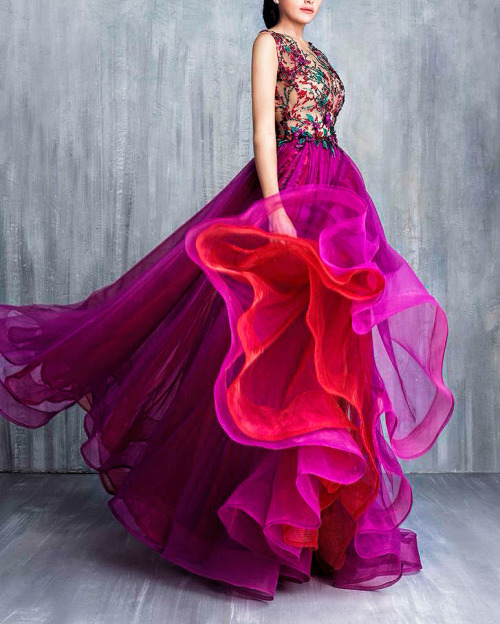 confessionsofabollywoodgirl: Tony Chaaya Evening Dresses 2016 Collection 