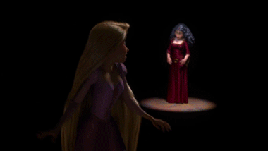   Rapunzel was Raised to Not Show Physical Affection  