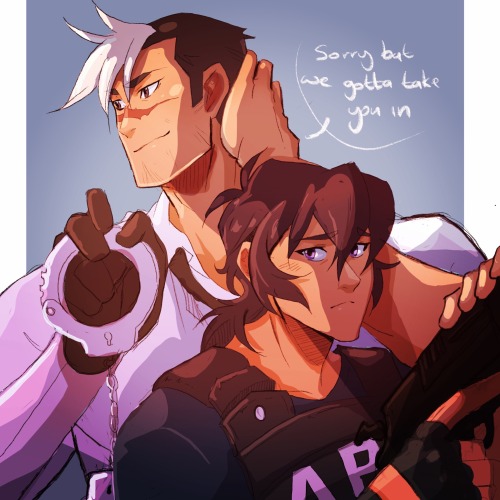 studiomugen:So just dumping some of my cop sheith AU. 