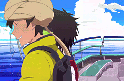 haiyse:  Tsuritama boys messing around fishing on a boat (◡‿◡✿) 