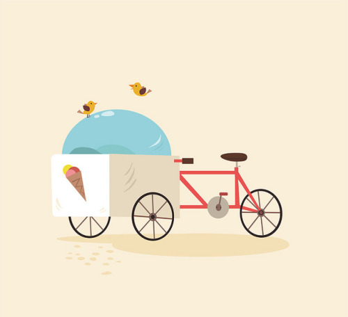 schnuppedesignbureau: summer-gelati on Flickr.i like ice cream! :-)