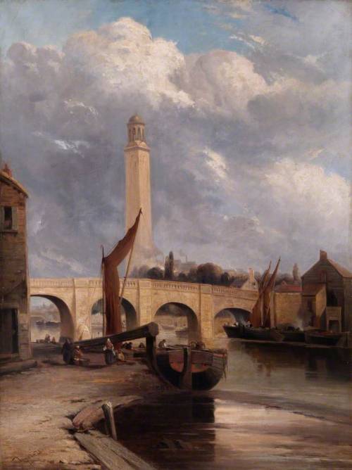 artist-james-webb: Kew Bridge, Surrey, James Webb