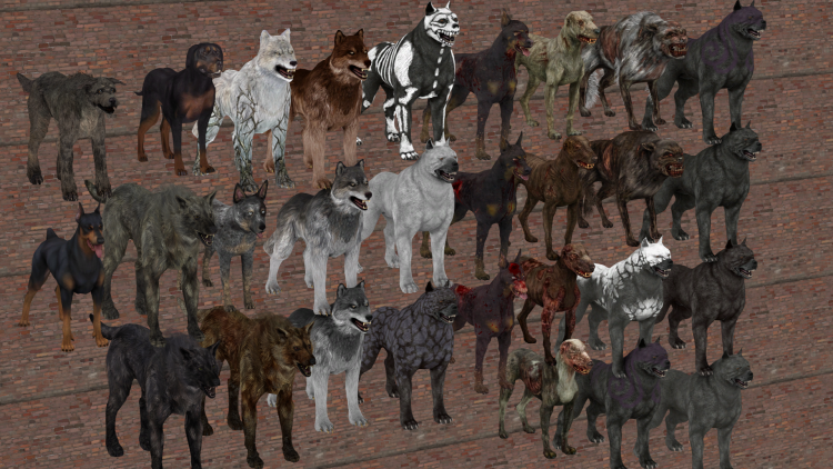 lordaardvarksfm:  Dog Pack [10 Models, 29 Total Skins] - OFFICIAL RELEASE DOWNLOAD