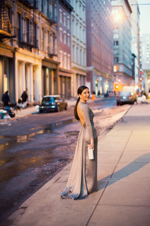 Last night’s look for the School of American Ballet’s Winter Ball… See the entire