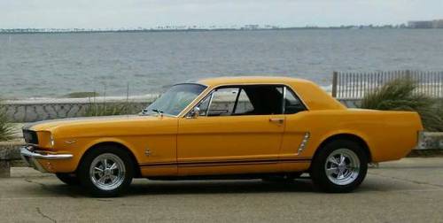 ford-mustang-generation: 66 with some 65 trim All. New Components Badass retro old school look with 
