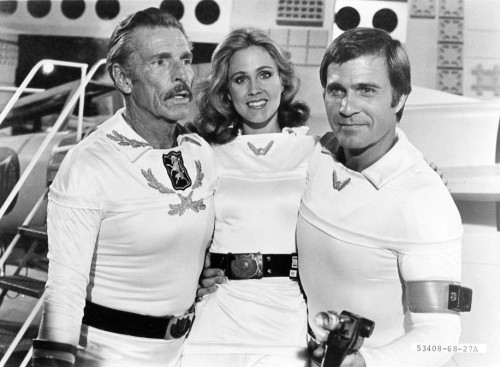 Buster Crabbe, Erin Gray and Gil Gerard - Buck Rogers in the 25th Century (1979)