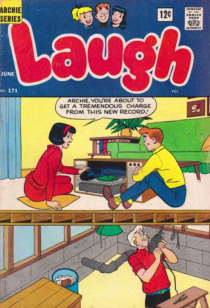 girlsgonevinyl:  ARCHIE, YOU’RE ABOUT TO GET A TREMENDOUS CHARGE FROM THIS NEW