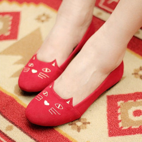 acorncos:  Red x Black kitten flats from adult photos