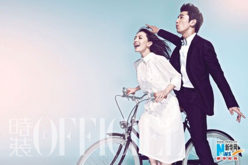 Gao Yuanyuan, Mark Chao Для L’Officiel Hommes China 07/2012