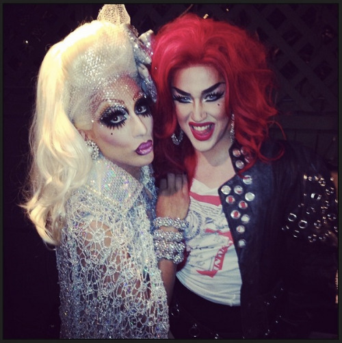 teammermaidadoredelano:  Bianca Del Rio and Adore Delano