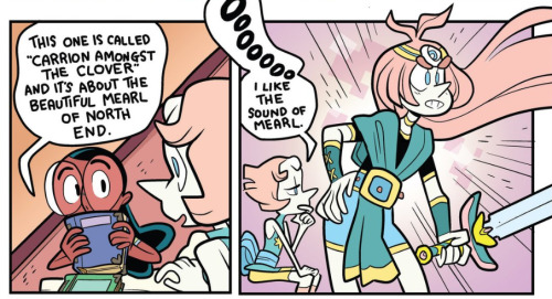 gothicegg:pearl is a huge nerd pass it on