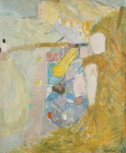 terminusantequem:  Pierre Lesieur (French, 1922-2011), Paysage de Dieppe, 1959. Oil on canvas, 65.00 x 54.00 cm