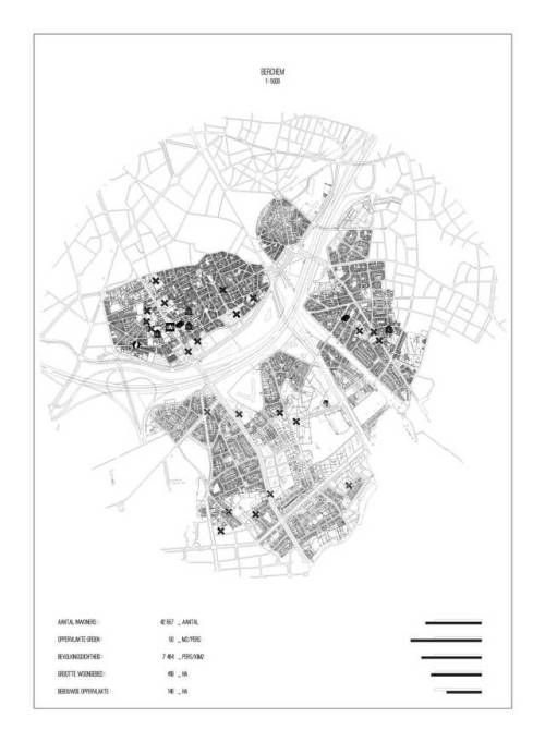 Analysis of Berchem, a district of Antwerp klik for more 