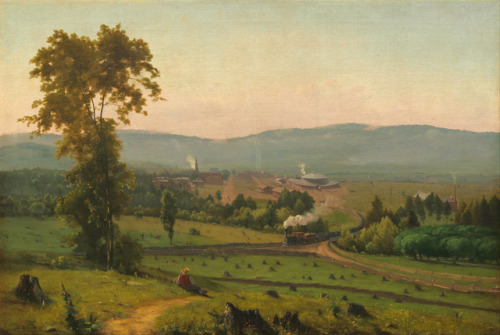 Vista del Valle de Lackawanna por George Inness, 1856 aprox.