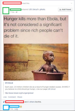 proud-atheist:  This just in: world hunger isn’t considered a serious problemhttp://proud-atheist.tumblr.com