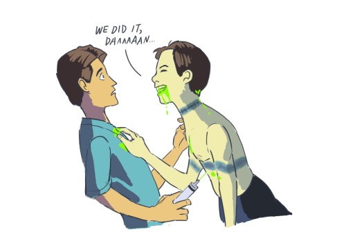 AU where Herb dies at the end of Reanimator and Dan brings him back wrong *rubs hands together*