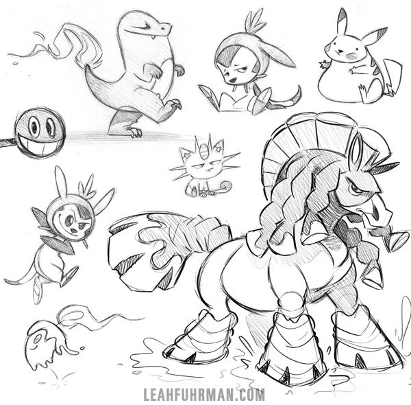 leahfuhrman:There was this one time I was on a Pokemon project at work AND was obsessively