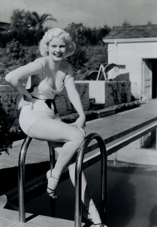 the-vintage-blonde-bombshells:  Blonde Bombshells + Bathing SuitsMae West - Jean