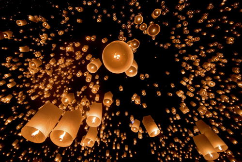 Porn nubbsgalore:  lantern launch for loi krathong at photos