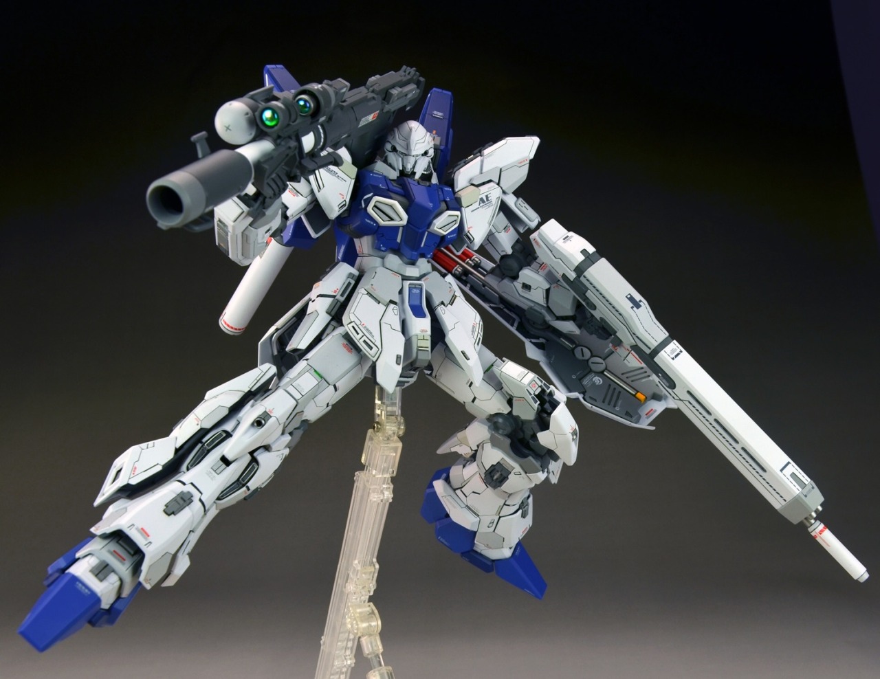 gunjap:  pjj8327’s Latest IMPROVED WORK: MG 1/100 SINANJU STEIN Ver.Ka: A Lot Of