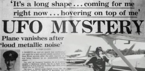 congenitaldisease: On 21 October, 1978, 20-year-old “flying saucer enthusiast” Frederick Valentich d