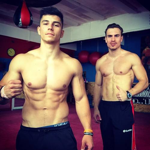 serbian-muscle-men:  Serbian street workout athlete Dejan