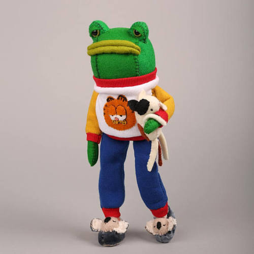 figdays: Frog Friend // catrabbitplush