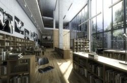 homedesigning:  Large Library Design 