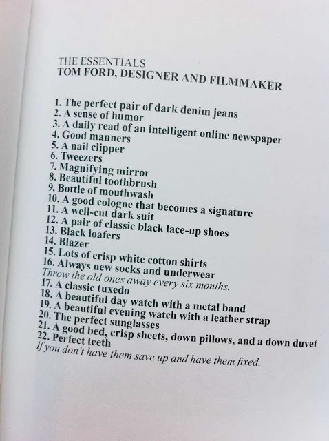 fashionhassexwithart:  Wise words from the master himself, Tom Ford. 