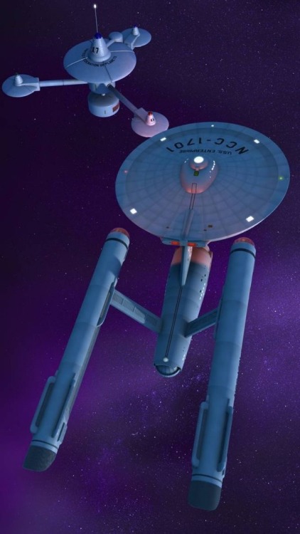 scifiandfantasyuniverse: USS Enterprise “Star Trek”