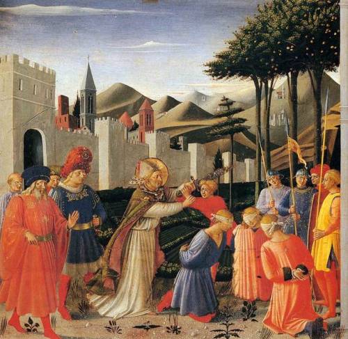 The Story of St. Nicholas: The Liberation of Three Innocents, Fra Angelico, 1447-48