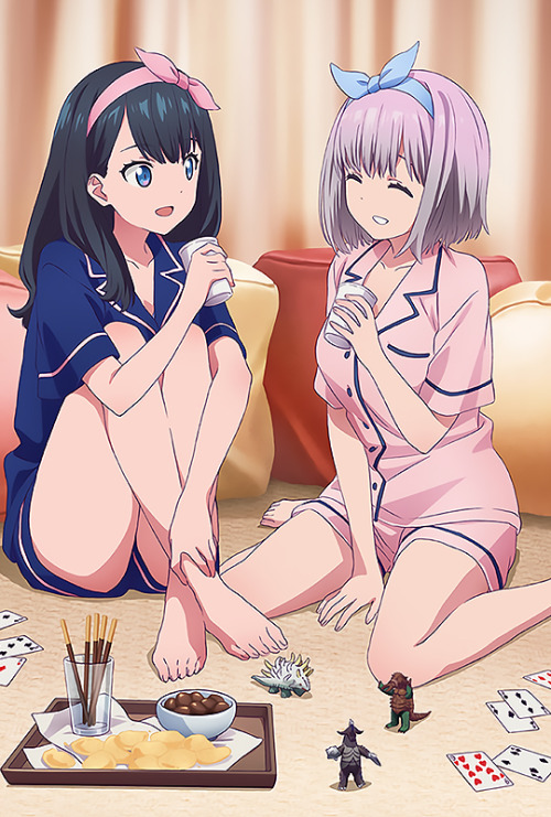  ꕥ TAKARADA RIKKA & SHINJOU AKANE ꕥ▷ SSSS.Gridman ◦ Official Art 