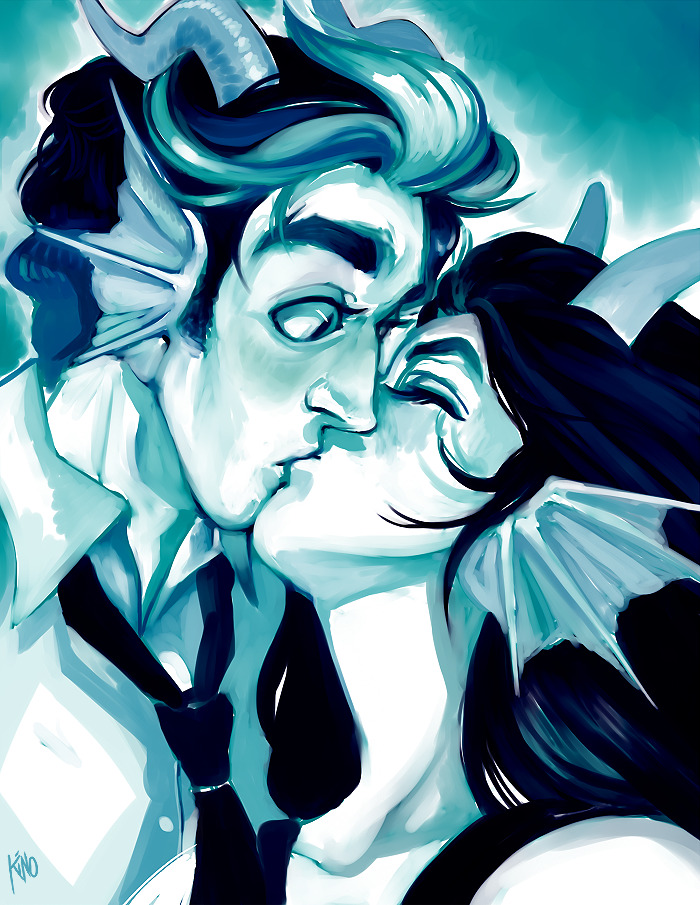 kinomatika:  kinomatika:  Quick erifef piece since I havent drawn these two together