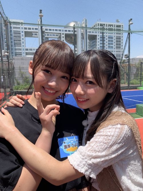 濱岸ひより + 齊藤京子 × HINABINGO! #オフショット