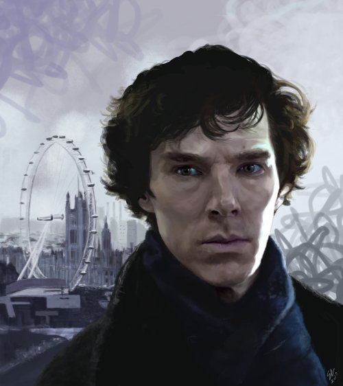 blackmorgan:Sherlock by EerieStir