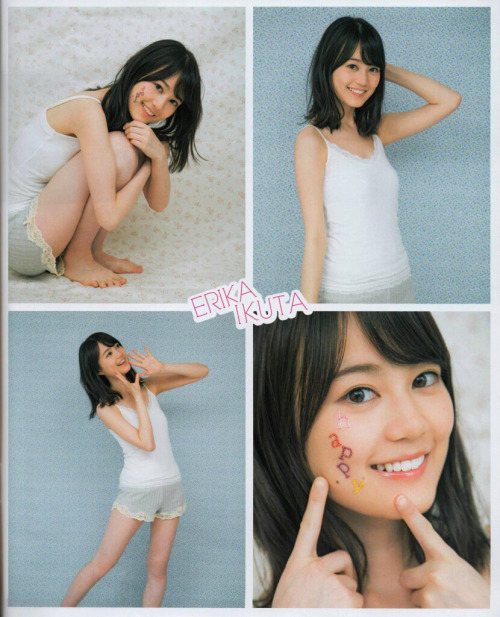 yic17:  Saito Asuka, Ikuta Erika, Hori Miona (Nogizaka46) | BOMB 2016.08 Issue - Part 2 of 2