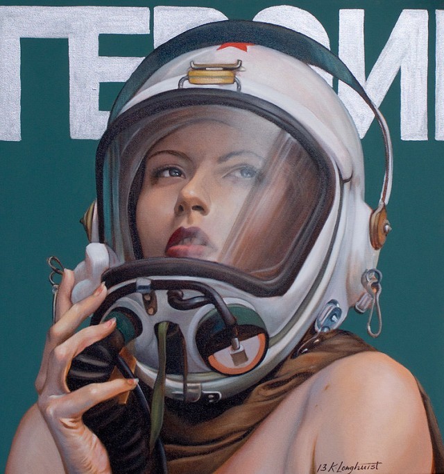 nevver:  Fly girl, Kathrin Longhurst